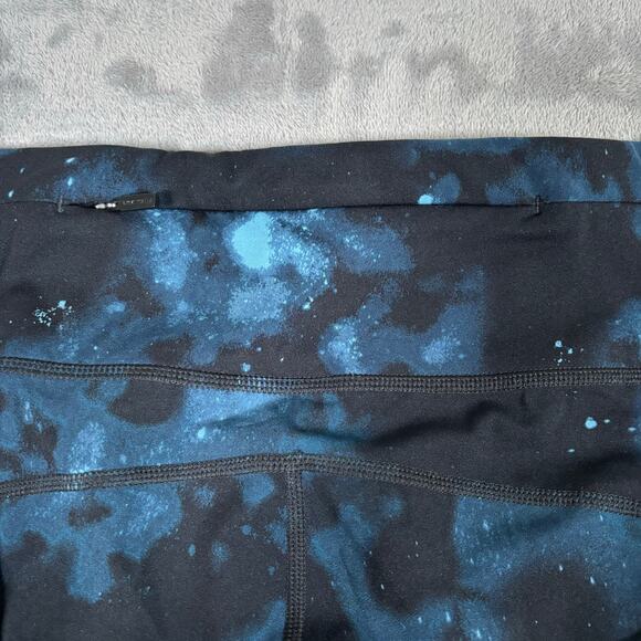 Sweaty Betty Power 7/8 Leggings Blue Galaxy Print Size XL (US 12) - Picture 5 of 6